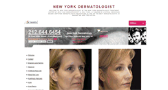 Desktop Screenshot of newyorkdermatologist.org